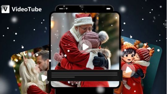AI Santa Hug